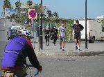 Cycling near the coast, Casablanca