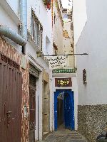 Medina street scene, Casablanca, Morocco