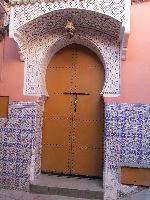 Door, Central Souk, Marrakesh, Morocco