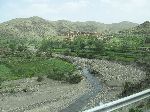 Village in the foothills of  Haute Atlas Mountains, near Taddarte, Morocco