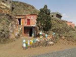 shops selling fossils, minerals, and geodes, near Amerzgane, Morocco