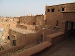 Courtyard view, Taourirt Kasbah, Ouarzazate, Morocco