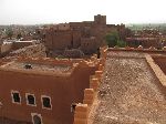 Roof view, Taourirt Kasbah, Ouarzazate, Morocco