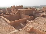 Roof view, Taourirt Kasbah, Ouarzazate, Morocco