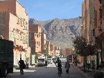 Backdrop of Atlas Mountains, Er Rich, Morocco