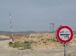 Barriere de Neige (Snow barrier) sign, Morocco