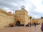 Wall and Bab el Maqam (gate), Sefrou, Morocco