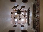 Interior Interior of Riad (Garden house) in the medina, Fez, Moroccoiad (Garden house), Fez, Morocco