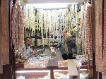 Decorative trim ribbon shop, Fez, Morocco