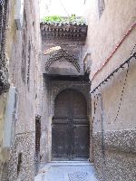 Door and windows in the madina, Fez, Morocco