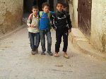 Boys in the medina, Fez, Morocco