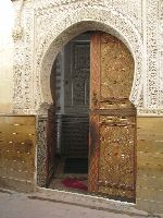 Door, medina, Fez, Morocco