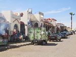 BBQ restaurant row, Boufekrane, Meknes, Morocco