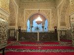 Burial room, Mausoleum of Moulay Ismail, Meknes, Morocco