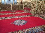Carpets, Burial room, Mausoleum of Moulay Ismail, Meknes, Morocco