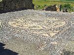 Wildlife mosaic, House of Orpheus, Volubilis Roman Ruins, Morocco