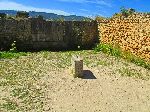 Monument with phallus, House of the Dog, Volubilis Roman Ruins, Morocco