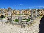 House of Columns, Volubilis Roman Ruins, Morocco