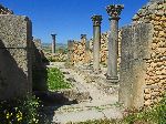 House of Columns, Volubilis Roman Ruins, Morocco