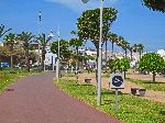 Promanade and bikeway along the Bou Regreg River, Rabat Morocco