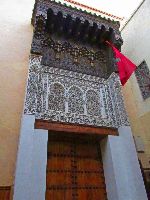Door in the medina, Fez, Morocco