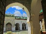 Courtyard, Qaraouiyine mosque, Fez, Morocco