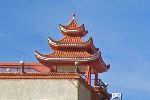 Roof top pagoda, Ben Khlil, Morocco