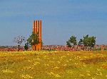 Le Monument Commémoratif des 4 Colonnes, Kasbah Tadla, Morocco