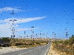 Power transmission lines, Jorf Lasfar Port and Industrial area, Morocco