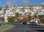 Hillside of vacation apartments, Oualidia, Morocco