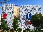 Wall mural, Safi, Morocco