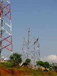 Sierra Leone, Toke, cell phone antenna tower