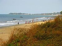 Sierra Leone, beach between Goderich and Lumley