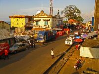 Sierra Leone, Freetown, the old bus station