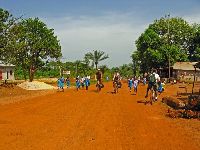 road to Masanga hospital