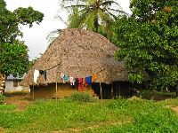 Sierra Leone, traditional Mende house