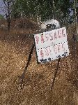Cattle Crossing, Passage de Boeufs sign, Togo