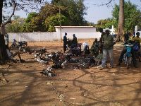 Natitingou, Benin, live animal market
