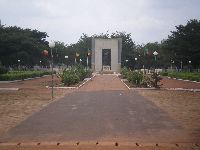 Abomey, Benin, monument to King Gbehanzin
