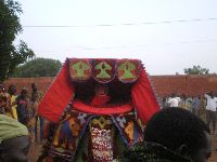 Abomey, Benin, Family Ancstors Ceremony, dancer
