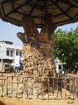Ouidah, Benin, story of life carving