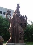 Ouidah, Benin, Route of the Slaves, monument / statue