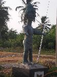 Ouidah, Benin, Route of the Slaves, monument / statue