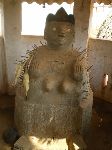Togoville, Togo, shrines and altar for traditional Voodou religion