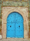 Door to mosque, Bardo, Tunis