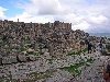 Road in residential section, Dougga