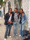 Three men who wanted their picture taken, Jendouba
