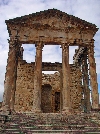 Capitol (opus Africanum construction), Dougga