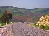 High country bicycle ride in Tunisia