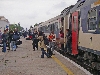 Train, rail station platform, Jendouba